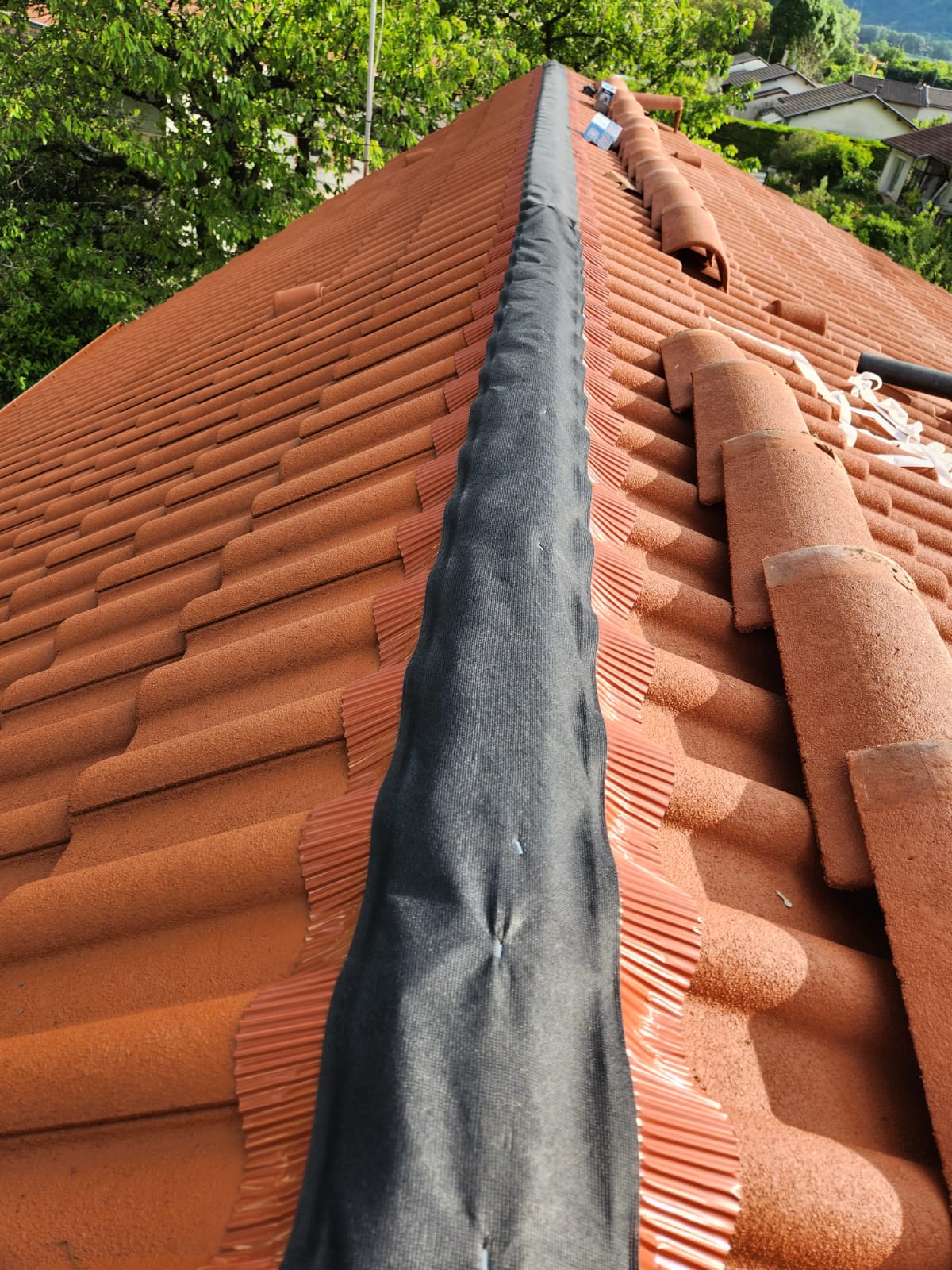 Toiture chantier Isère