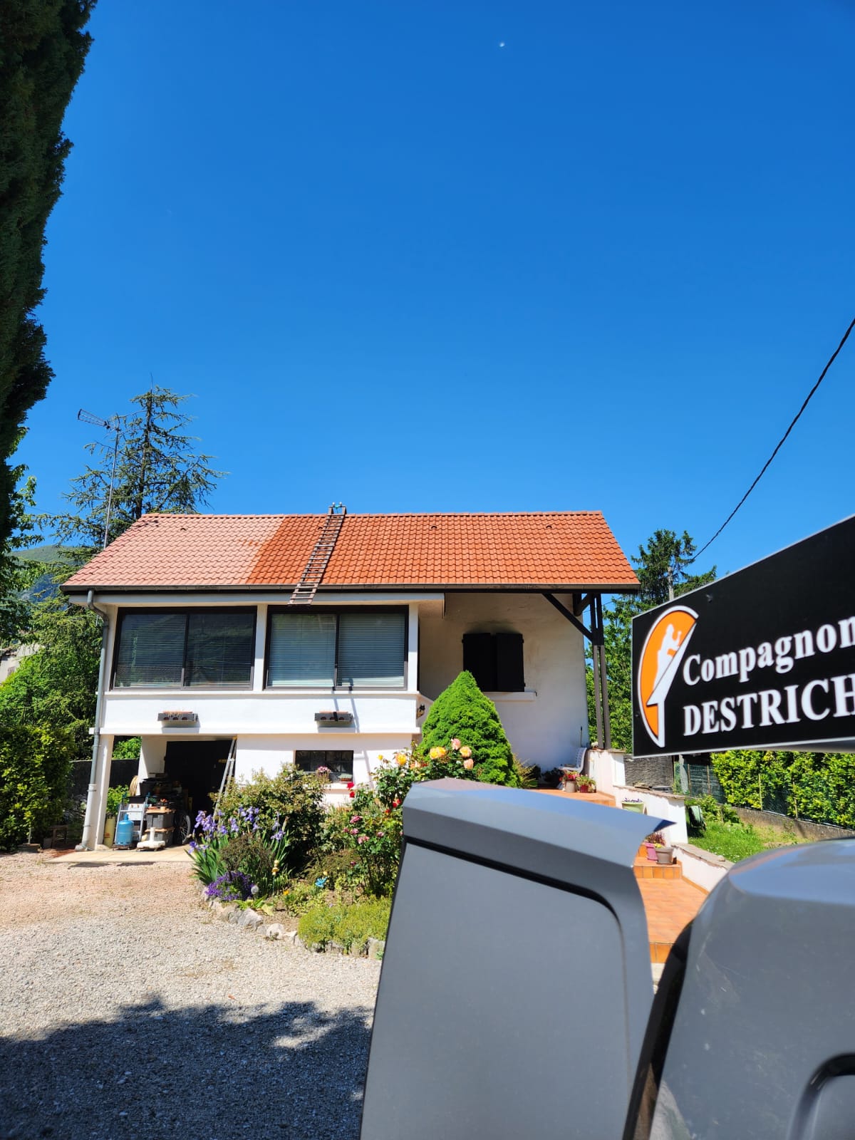 Couverture rénovée